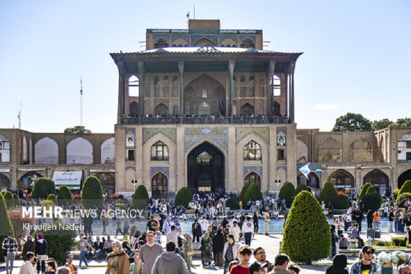 فعالیت های بناهای تاریخی استان اصفهان در روز ۱۳ فروردین