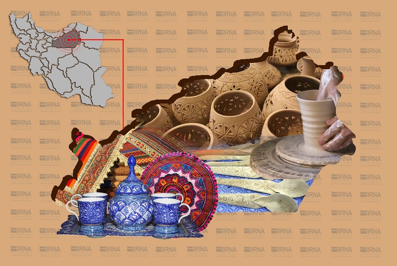 افزایش جایگاه صنایع دستی سمنان با توسعه آموزش و رونق فروش تولیدات