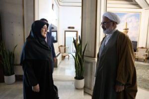 سخنگوی دولت فاطمه مهاجرانی وارد فرودگاه مشهد شد