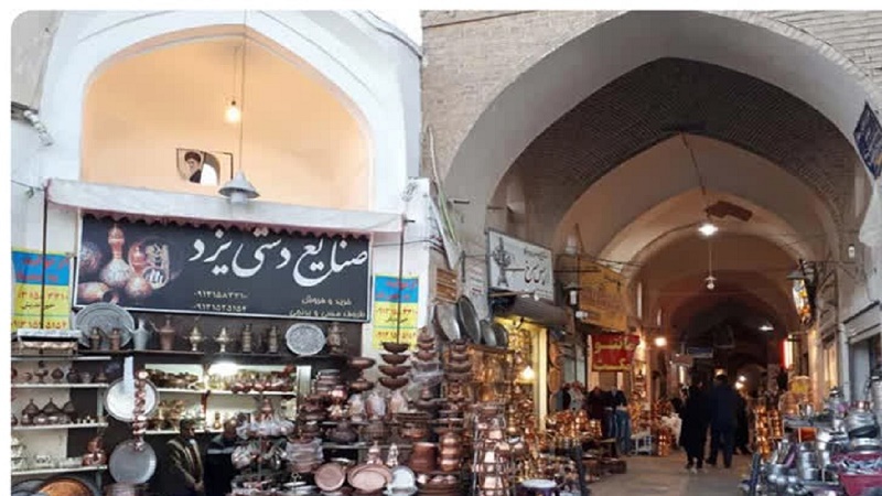 بازار سنتی یزد نونوار می‌شود که باعث رونق گردشگری می‌شود