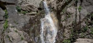 تصاویری از جاری شدن آبشار تافه