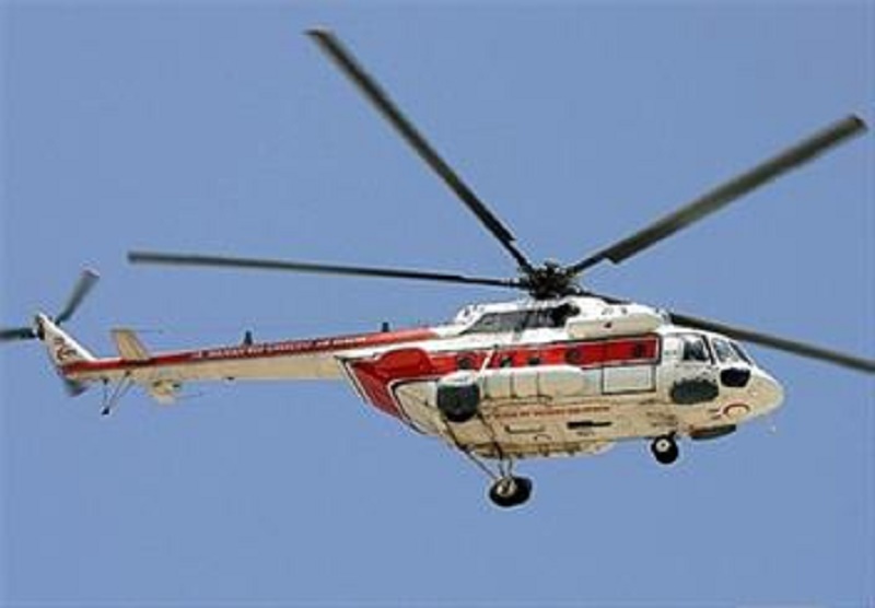 هلال احمر کرمانشاه به بالگرد سنگین میل مجهز شد