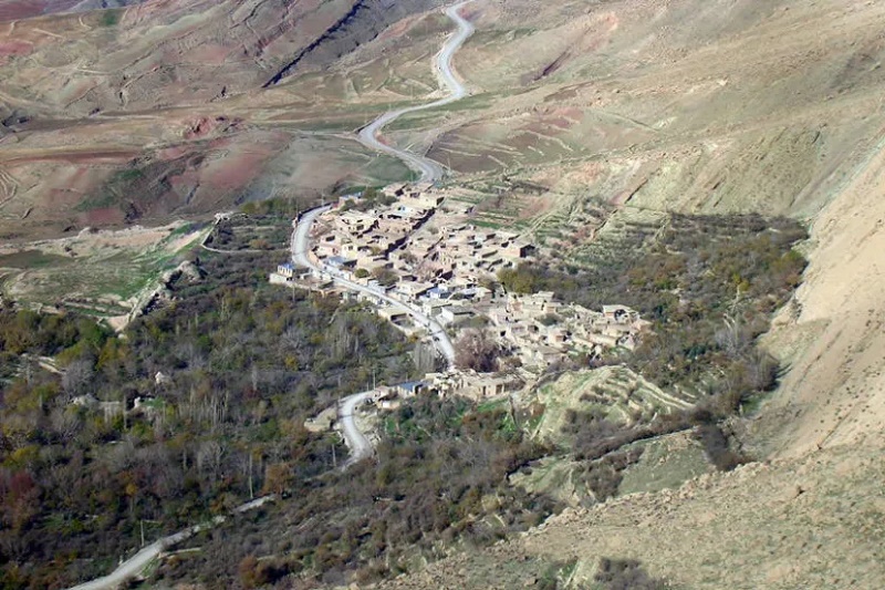 روستای زرده روستایی با بیشترین آثار تاریخی