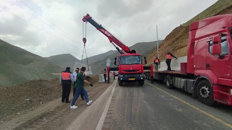 شروع فاز دوم ایمن سازی جاده خوزنکلا در کرج