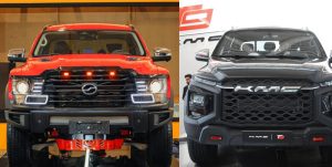 مقایسه کی ام سی T9 با بهمن G9