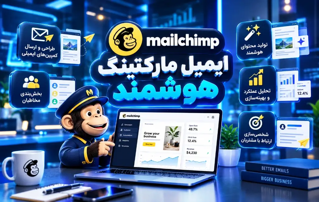 ابزار Mailchimp برای دیجیتال مارکتینگ و بازاریابی