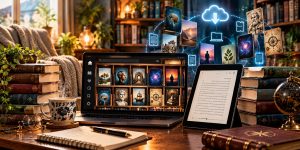 چگونه یک کتابخانه دیجیتال شخصی بسازیم؟ راهنمای انتخاب، دسته‌بندی و مطالعه کتاب‌های دیجیتال